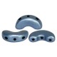 Les perles par Puca® Arcos beads Metallic mat blue 23980/79031